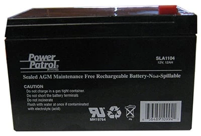 Electric Fence Battery S50, 12 Volt, 12 Amp Hour, Rechargeable Sealed Lead Acid