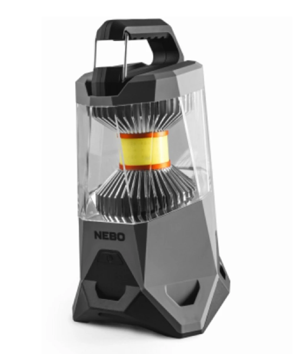 Galileo 5.5 In. W. X 10 In. H. Rechargeable Led Lantern With Power Bank