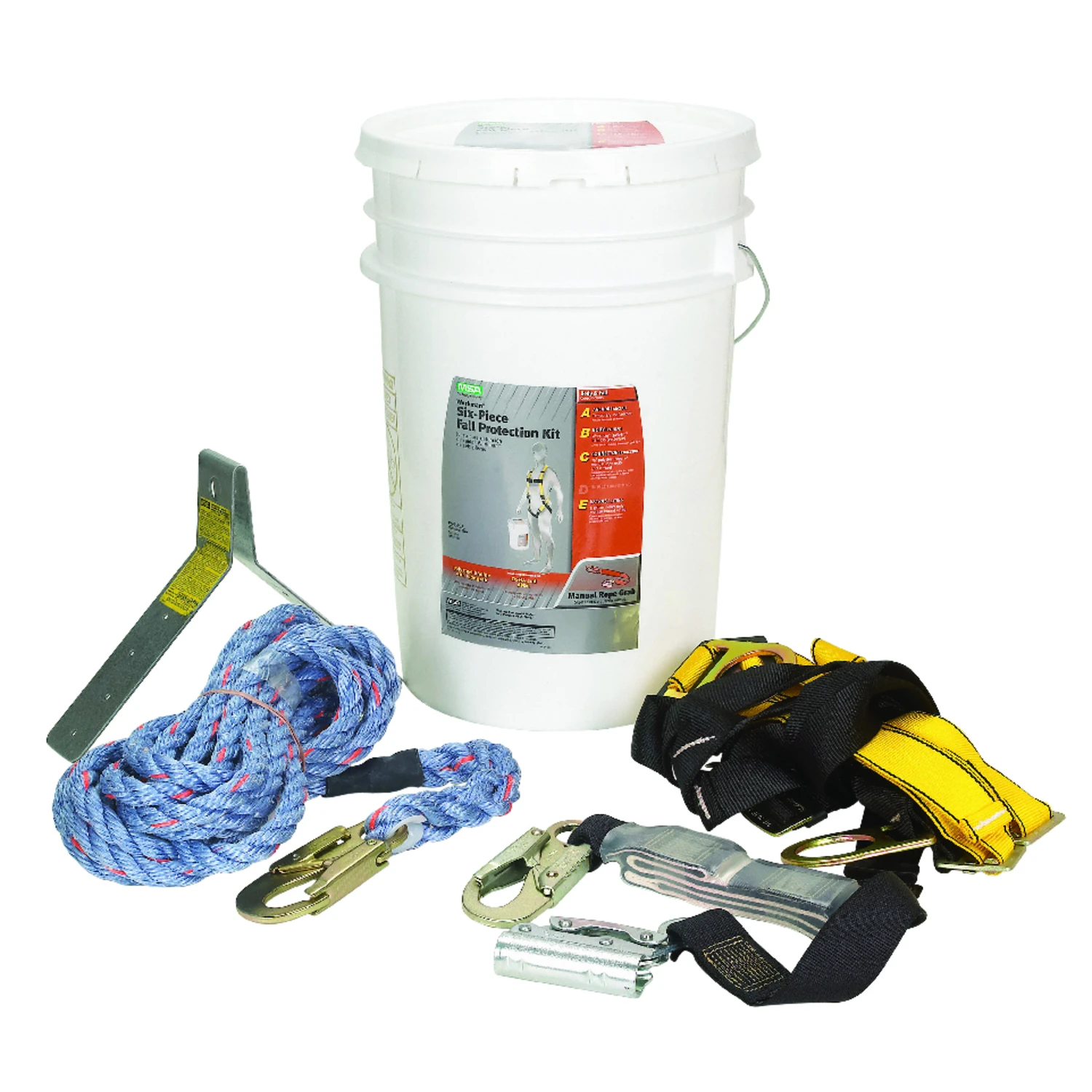 Unisex Polyester Fall Protection Kit - 1 Piece, Assorted Colors