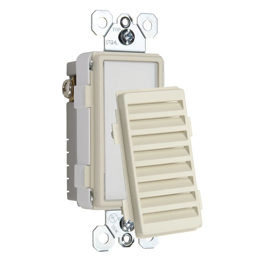 Pass & Seymour LED Hallway Light, Auto-On, 15-Amp