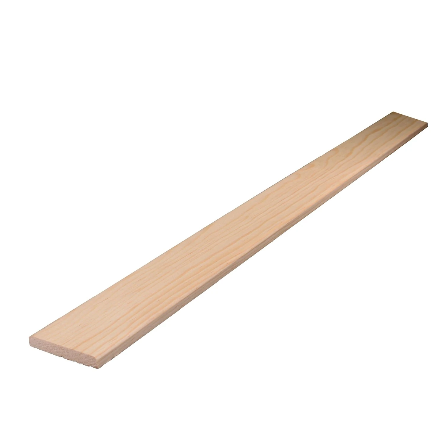3/8 In. W X 2-1/4 In. H X 8 Ft Solid Pine Panel Strip Mullion