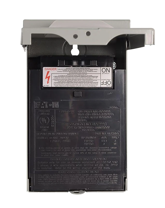 60a 120/240v Fused Air Conditioner Disconnect, Model Dpf222rp
