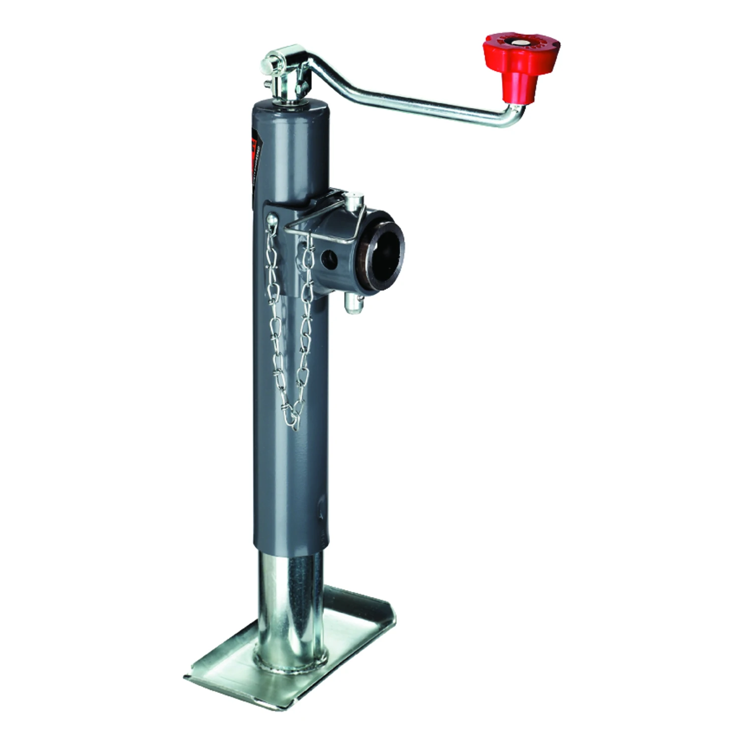 2000 Lb. Topwind Tubular Swivel Trailer Jack With 15 In. Travel
