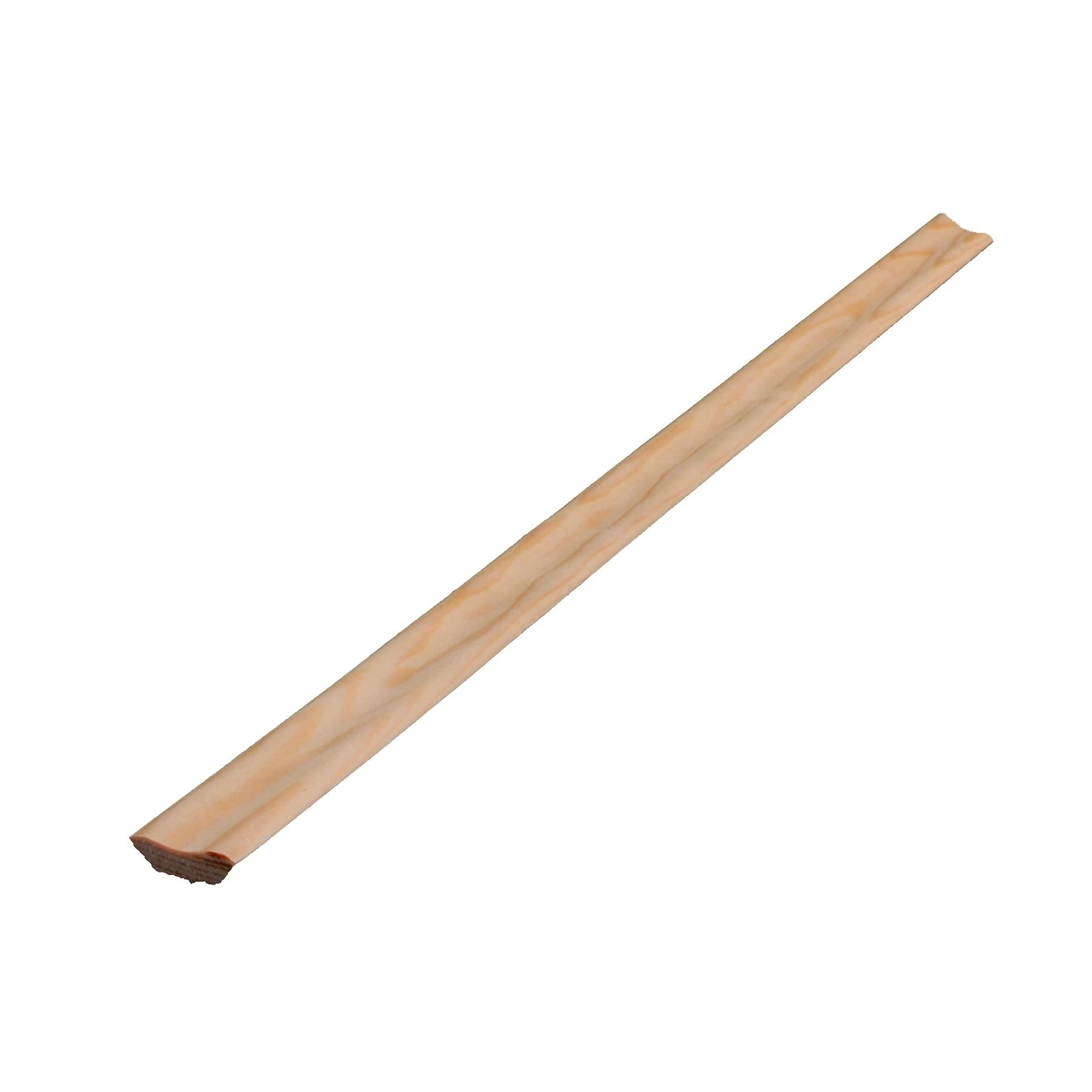 Inside Corner Moulding Pine Wood 5/16 Inch Thick by 1 Inch Wide by 8 Feet Long