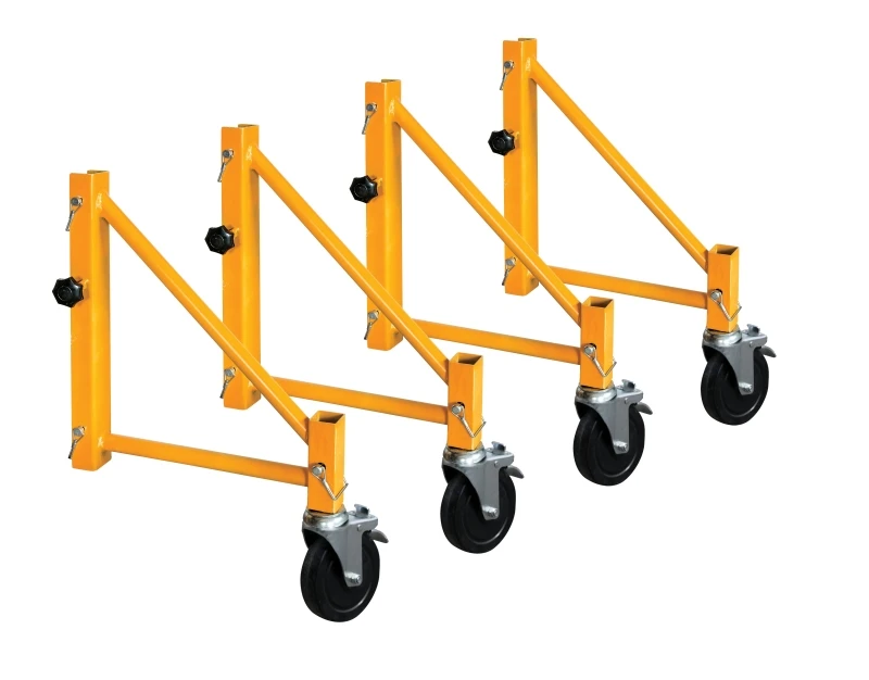 Metaltech Steel Black/Yellow Scaffold Outrigger 4 pk
