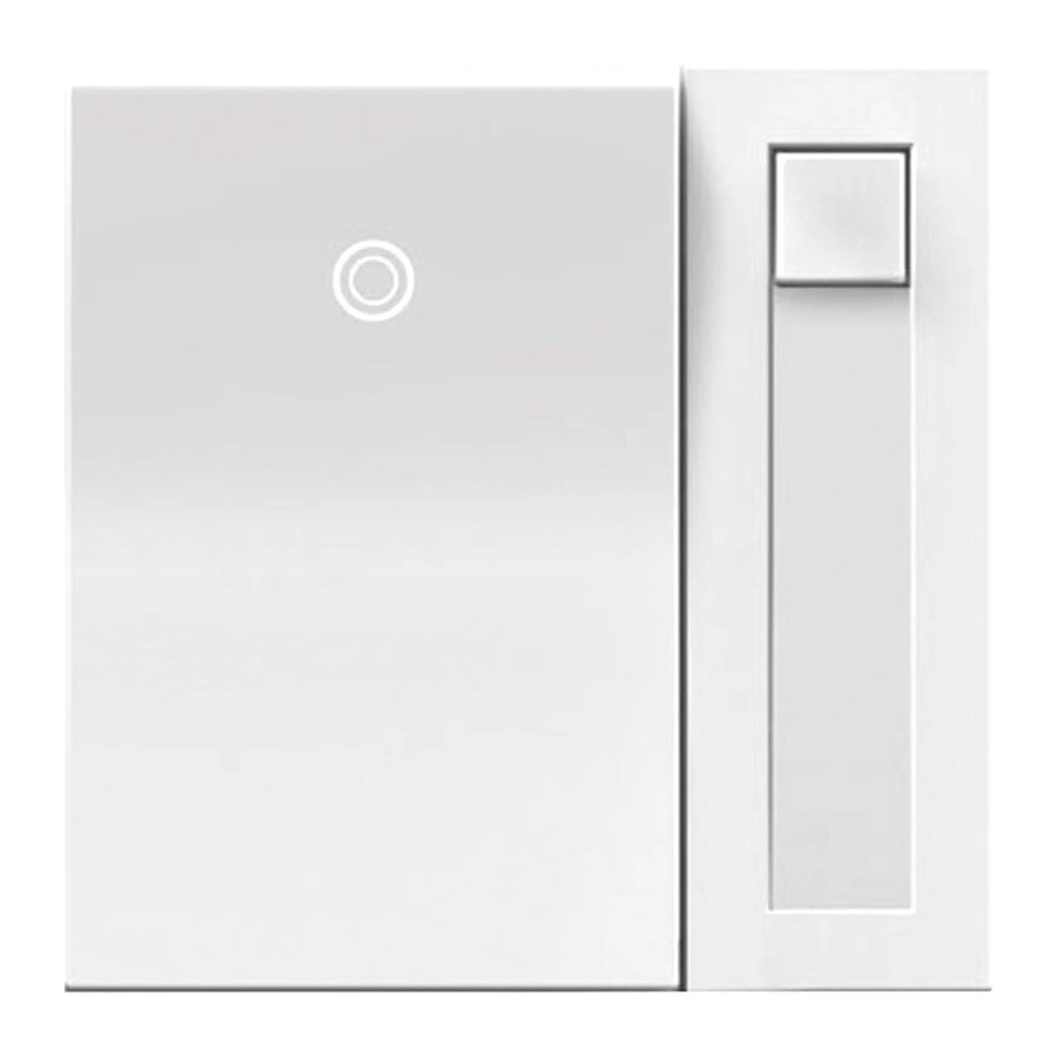 Adorne White 450w Paddle Dimmer Switch, Single Pole, Model Adpd453lw2, 1 Pk