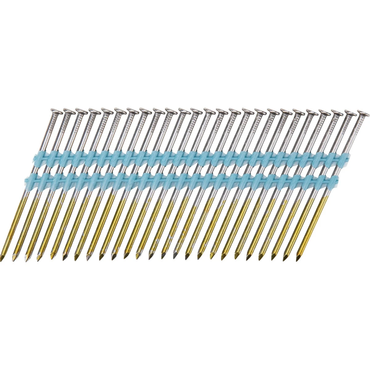 Collated Framing Nails, Plastic Strip, Smooth Steel Shank, 21 Degree, 3 x .131 In., 4000-Pk.