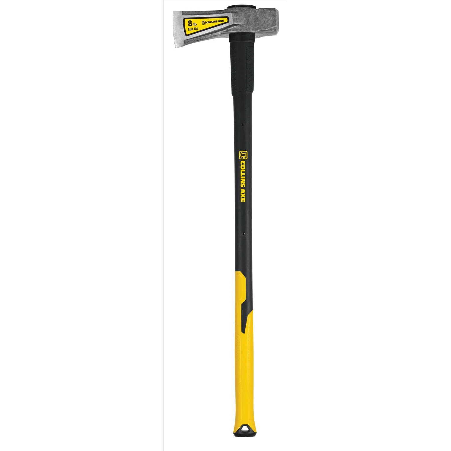 8 Lb Single Bit Splitting Maul 34 In. Fiberglass Handle Forged Steel Head