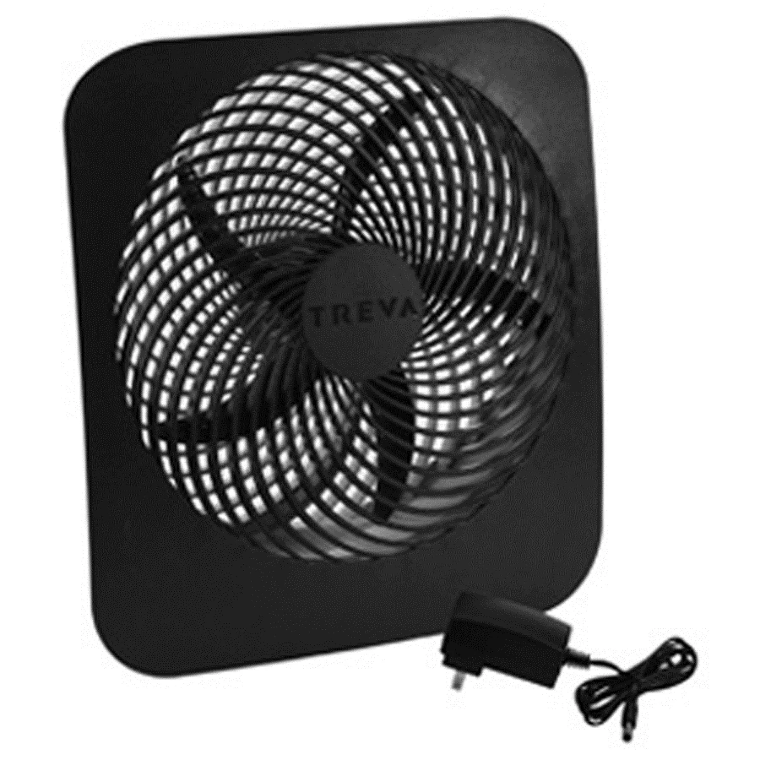 10 Inch 2-speed Portable Electric And Battery Operated Table Fan