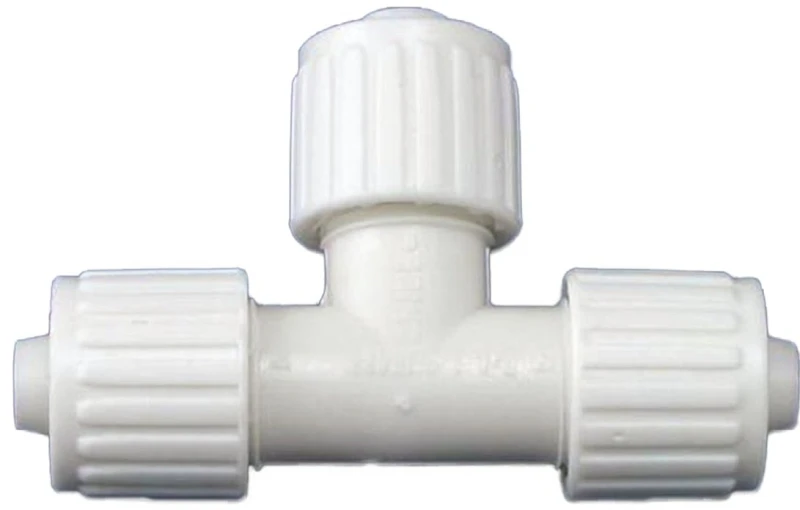 3/8 In. Pex Schedule 40 Pvc Tee Fitting For Pex And Polybutylene