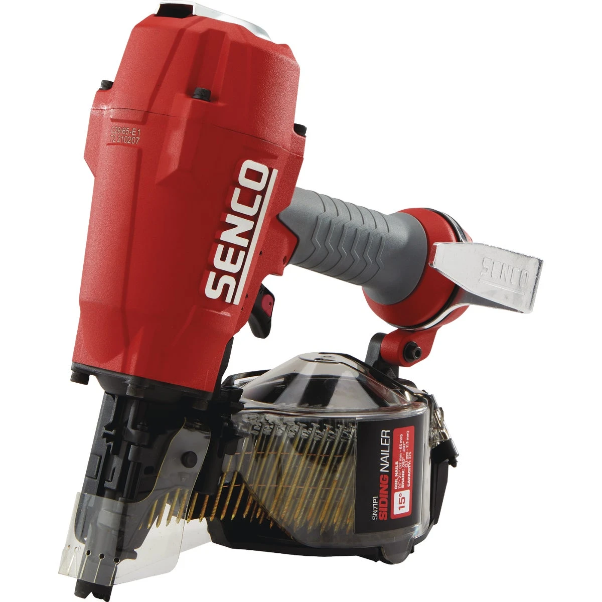 Sn71p1 15 Degree 2-1/2 In. Coil Siding Nailer - Pneumatic Power Tool