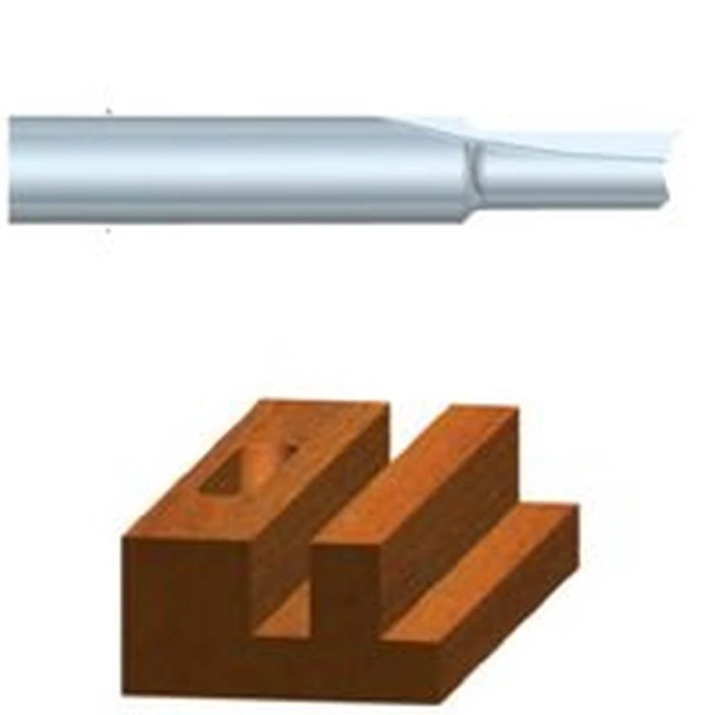 Carbide Tipped 1/4 In. Straight Router Bit - Model 23102