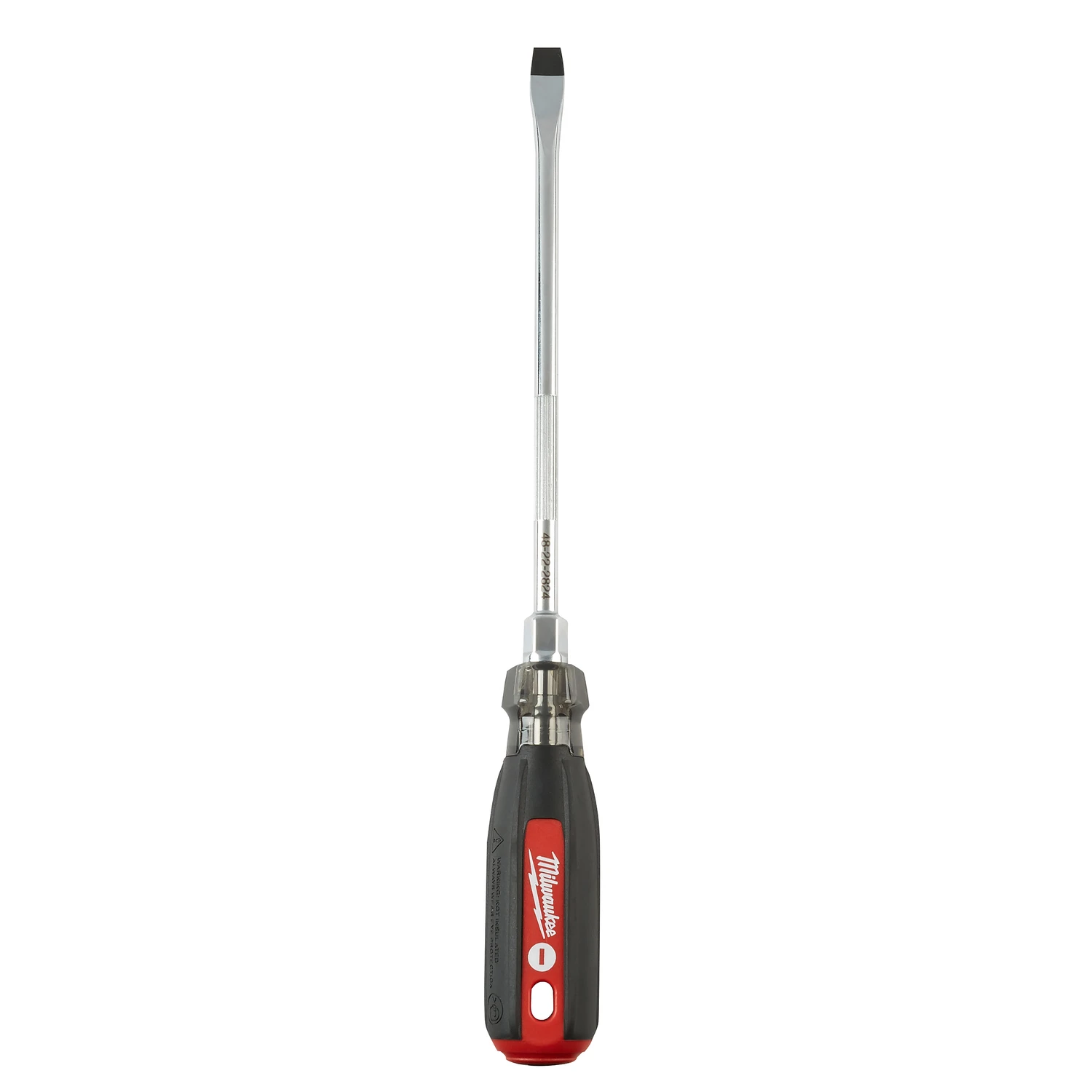 3/8 In. X 8 In. Cushion Grip Slotted Screwdriver - Model 48-22-2824