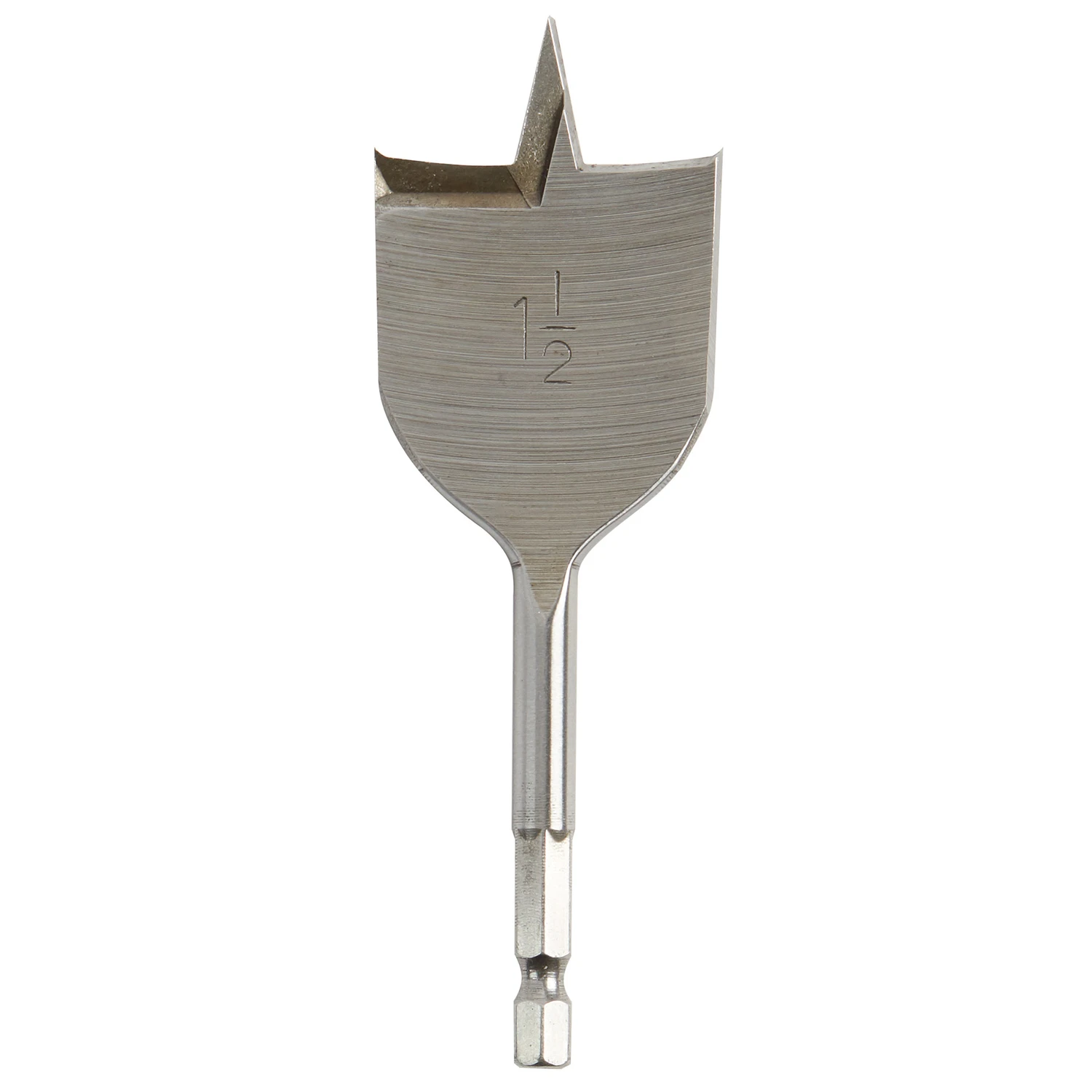 1-1/2 In. X 4-1/2 In. Flat Boring Auger Bit With 1/4 In. Hex Shank
