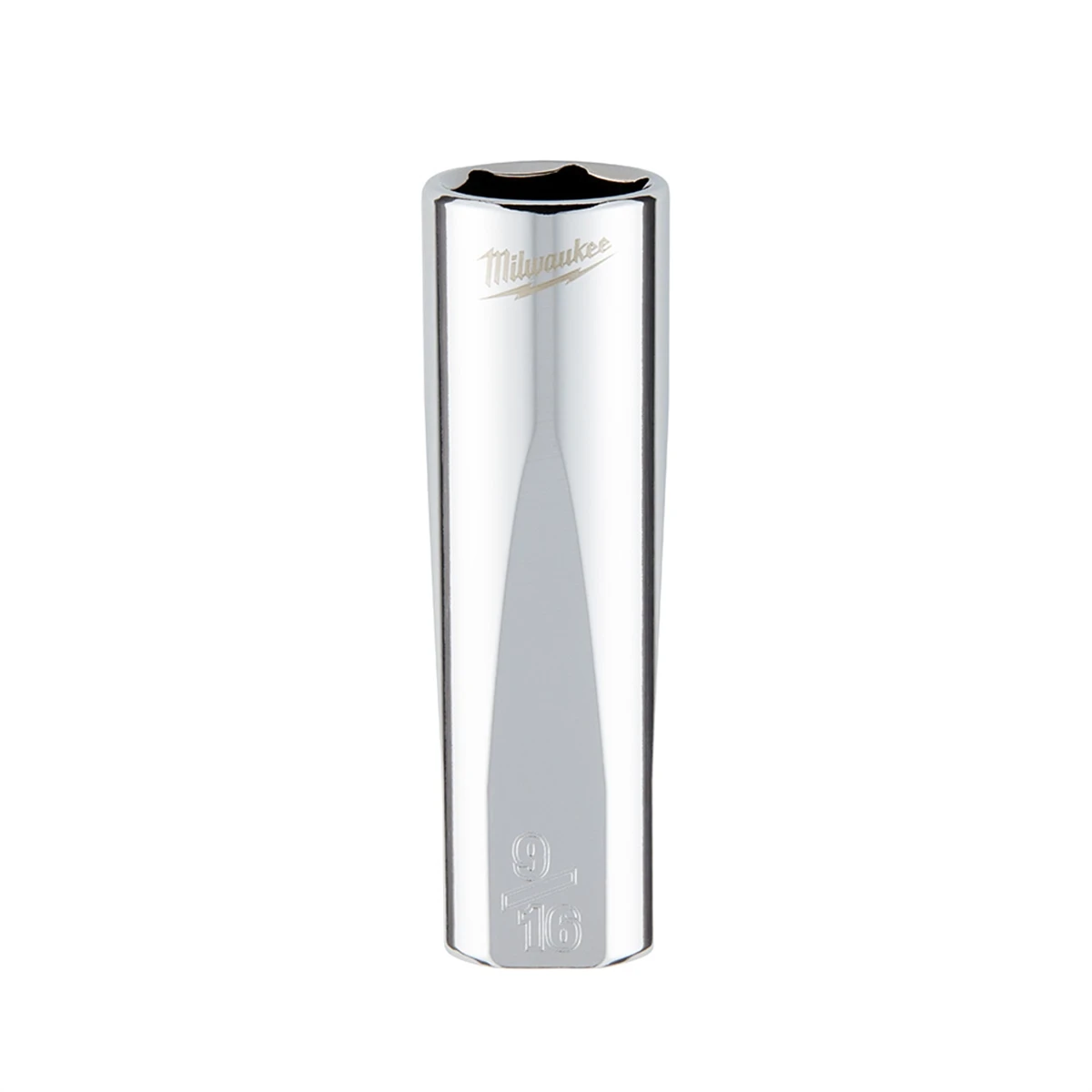 3/8 In. Drive 9/16 In. 6-point Deep Socket With Four Flat Sides