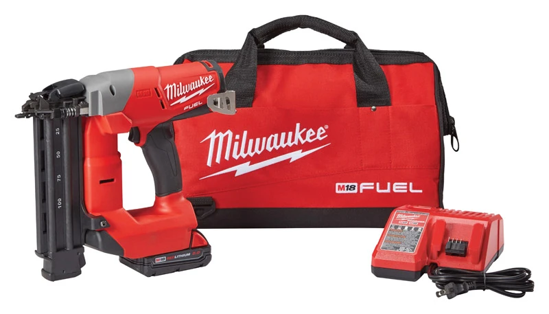 M18 Fuel Brushless 18-gauge Cordless Brad Nailer Kit With 2.0 Ah Battery & Charger