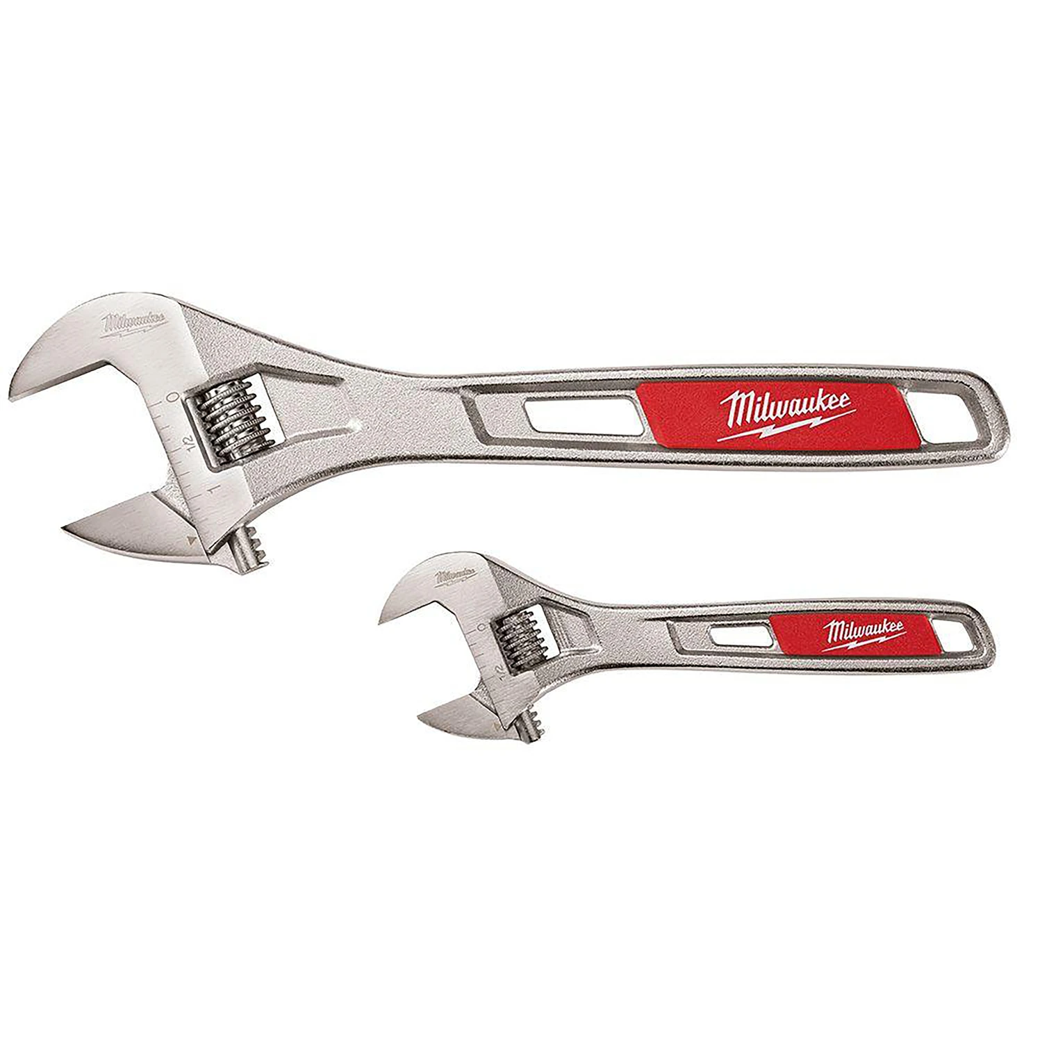 Milwaukee SAE Adjustable Wrench Set 13.50 in. L 2 pc