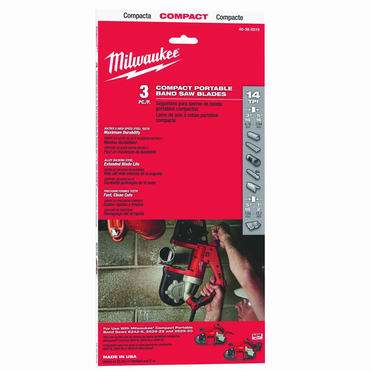 BANDSAW BLADE COMPCT 14T