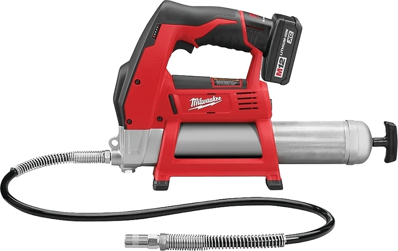 M12 12-volt Lithium-ion Cordless Grease Gun Kit With Battery And Charger