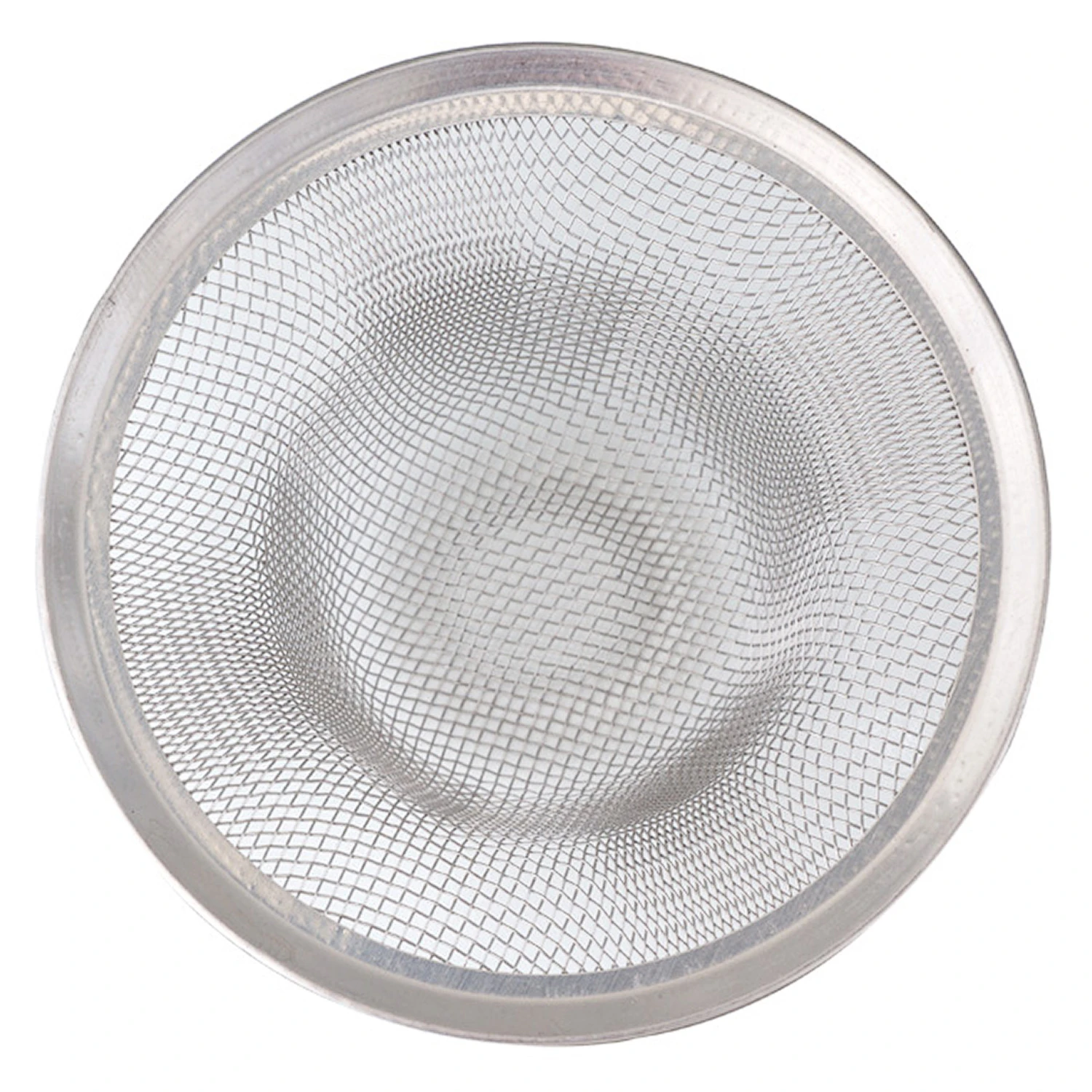 Drain Protector 3-1/2 In. Chrome Stainless Steel Shower Drain Strainer