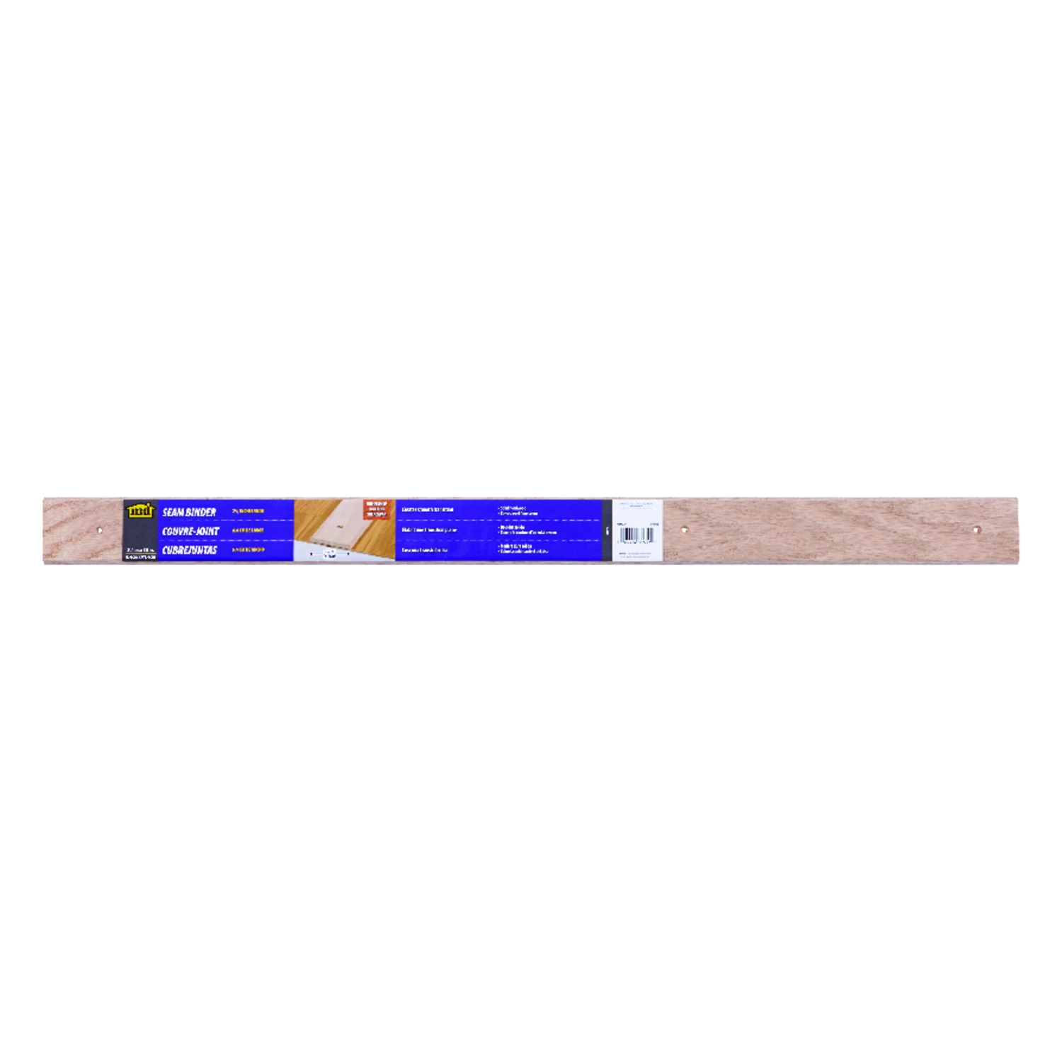 Unfinished 2-1/2 In. X 36 In. Hardwood Seam Binder With Screws