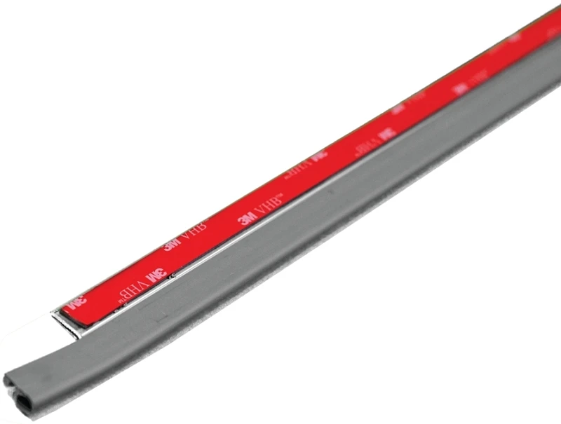 42" Silver Cinch Door Seal Top & Sides Weatherstrip Replacement, 5-piece