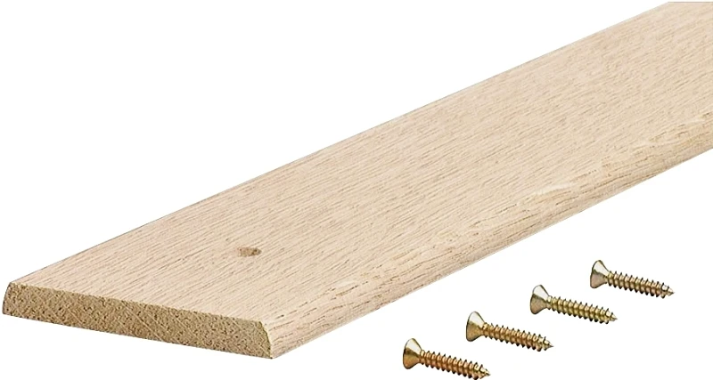 Unfinished 3 In. X 36 In. Hardwood Seam Binder For Flooring