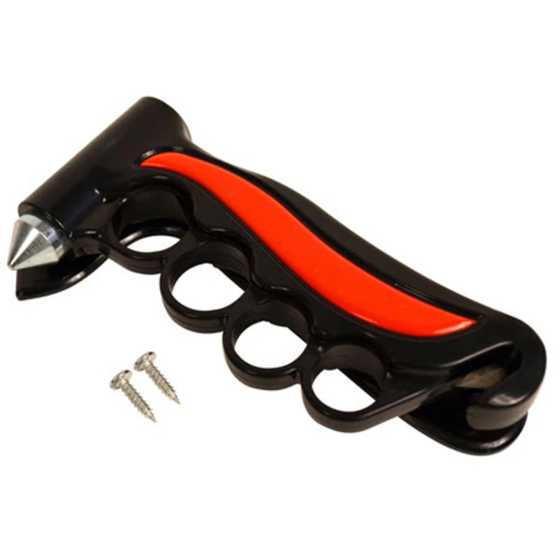 3-in-1 Vehicle Emergency Escape Hammer With Mounting Bracket