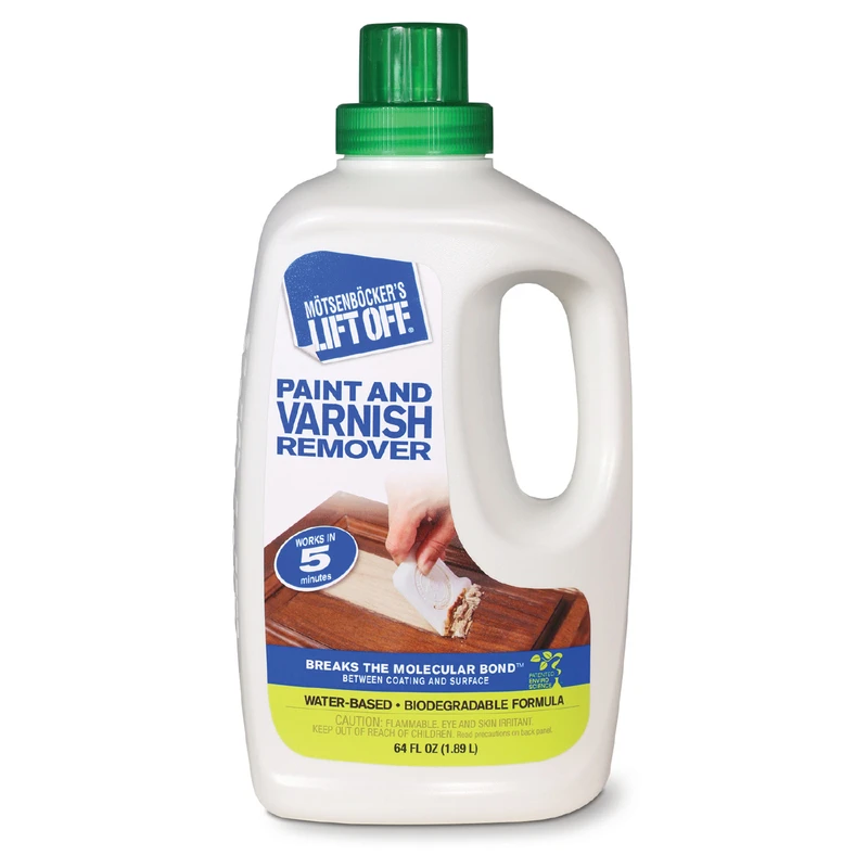 Paint and Varnish Remover, 64 Ounce Bottle, Heavy Duty Formula