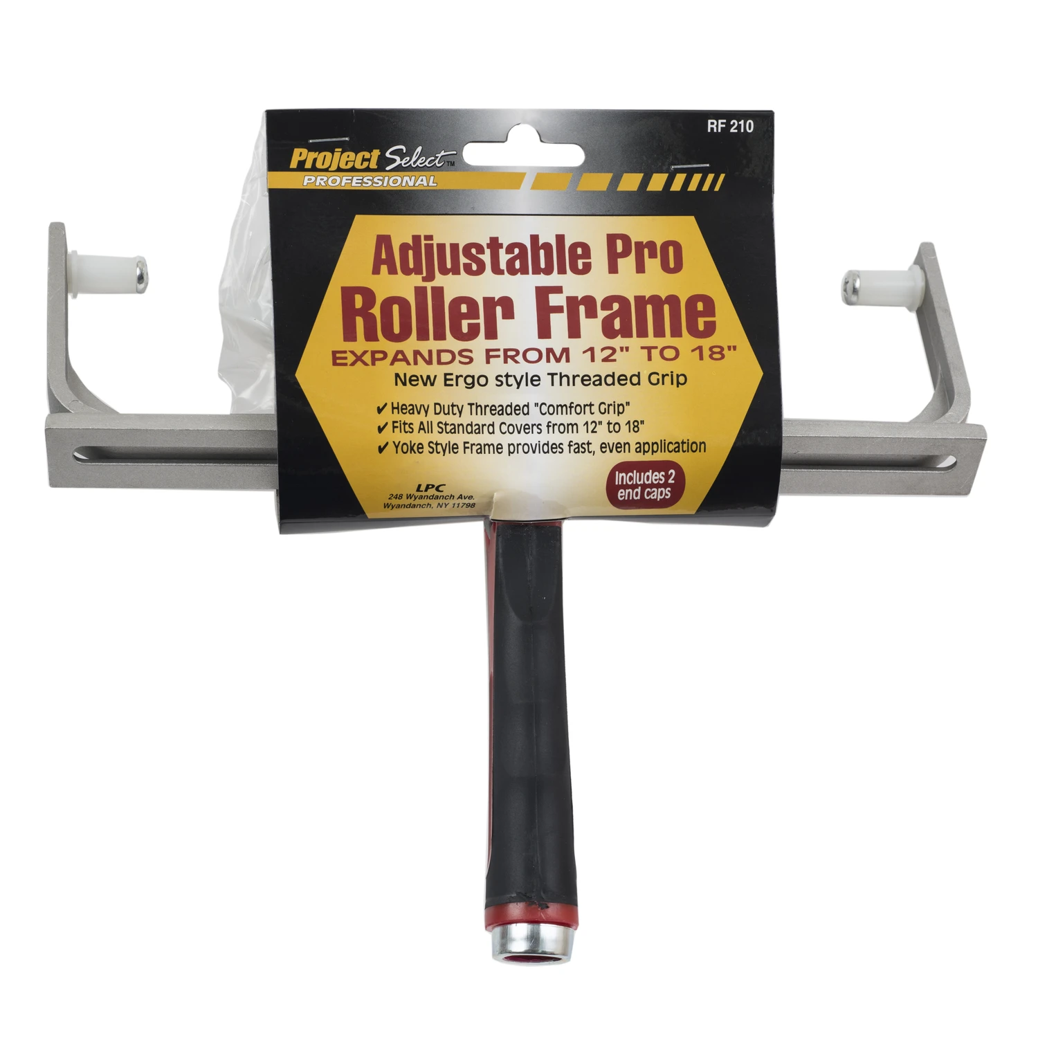 12-18 In. W Adjustable Paint Roller Frame With Threaded End
