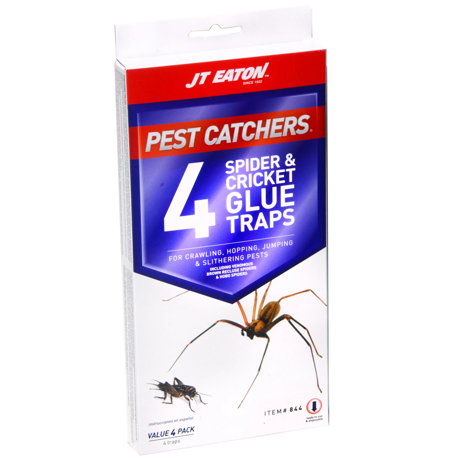 Cricket & Spider Glue Traps, 4-Pk.