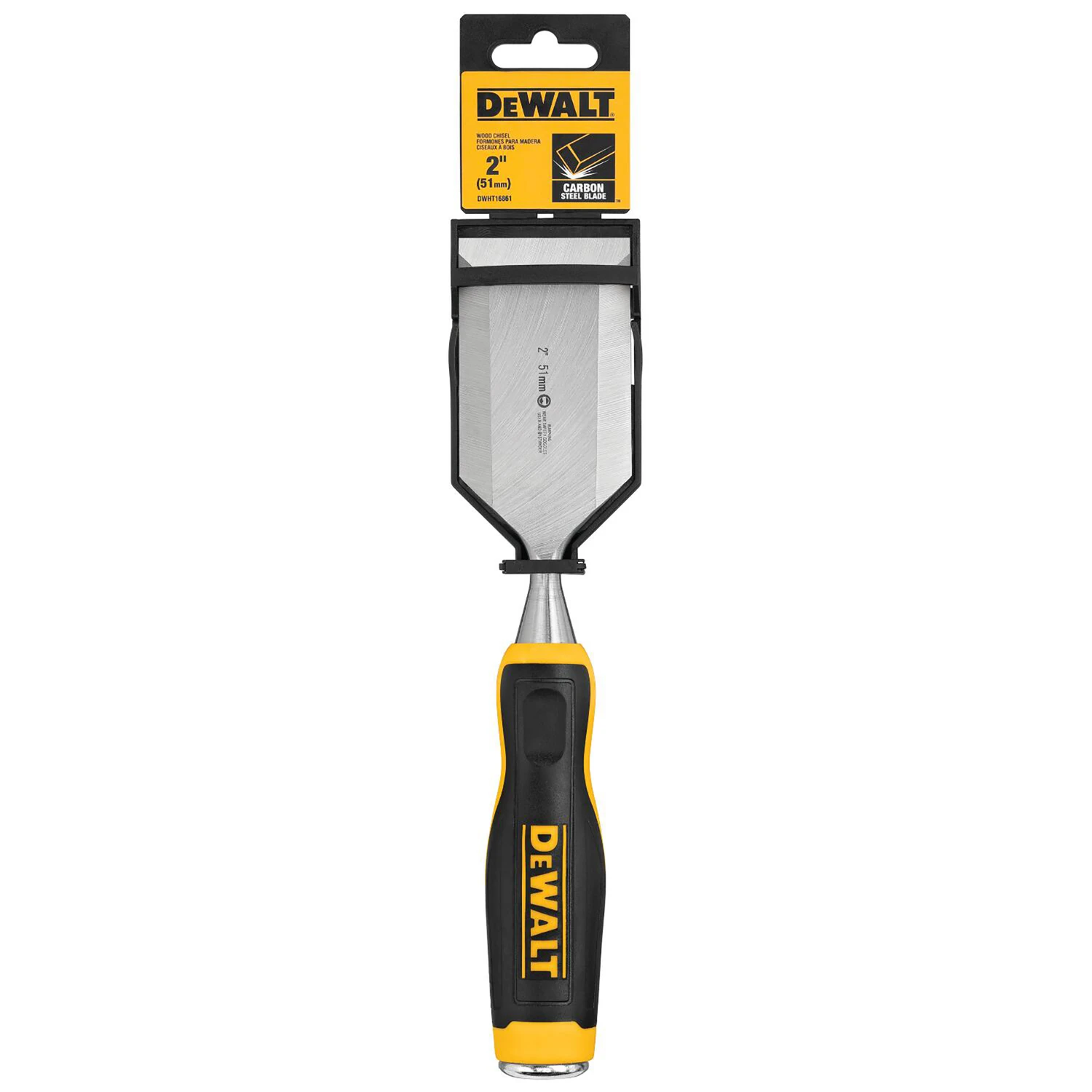 2 In. Wood Chisel With Carbon Steel Blade And Ergonomic Handle