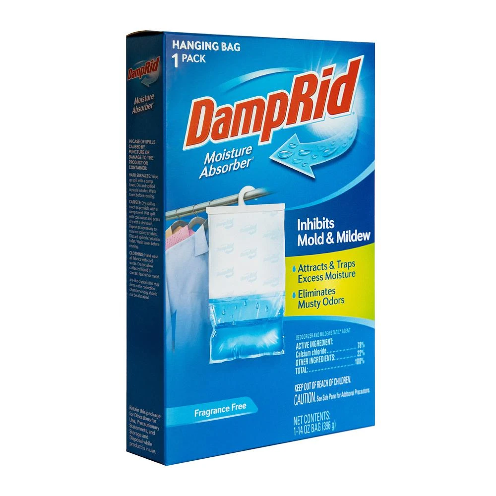 DampRid 42 Oz. Fragrance Free Hanging Moisture Absorber (3-Count).