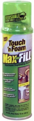 Max Fill Triple Expansion Foam Sealant, 16 Ounce Canister for Insulation and Sealing