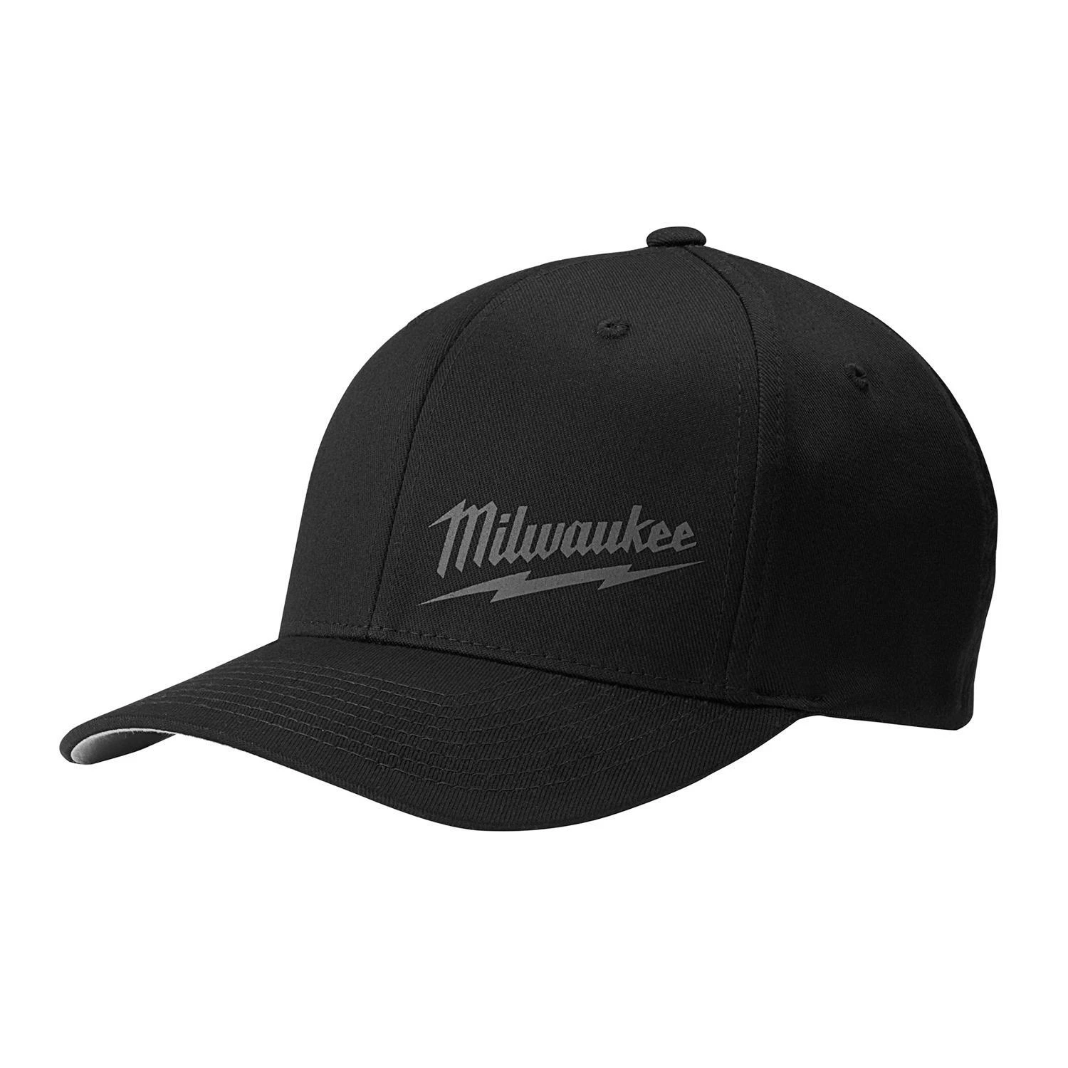 Black Fitted Hat For Adults, Size S/m, Model 504b-sm