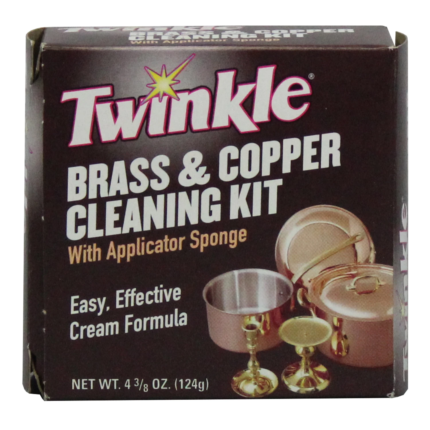 4.4 Oz Brass & Copper Cleaner Kit With Applicator Sponge