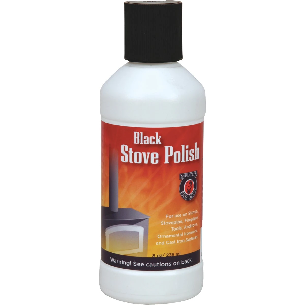 8 Oz. Liquid Black Stove Polish - Model 401