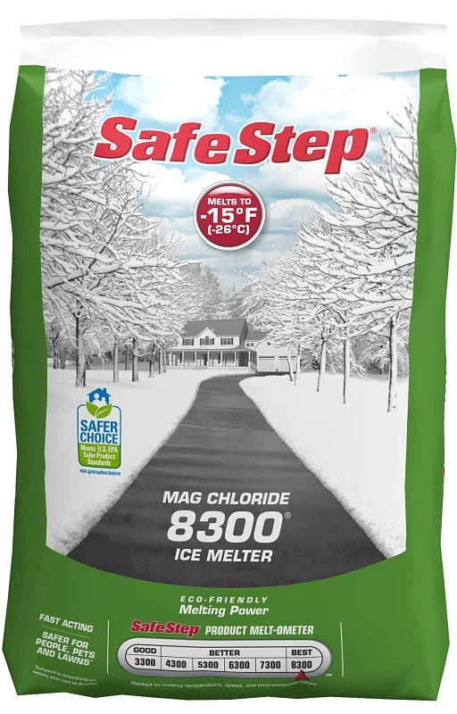 8300 50 Lb. Magnesium Chloride Ice Melt Pellets - Pet Friendly