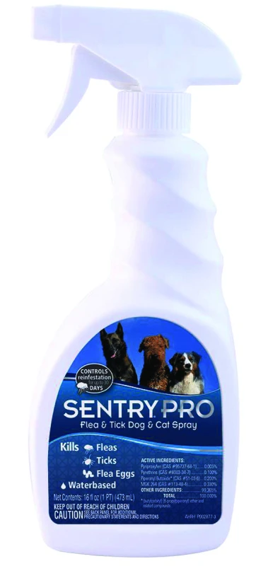 Pro Liquid Flea And Tick Treatment For Dogs And Cats, 16 Oz Bottle