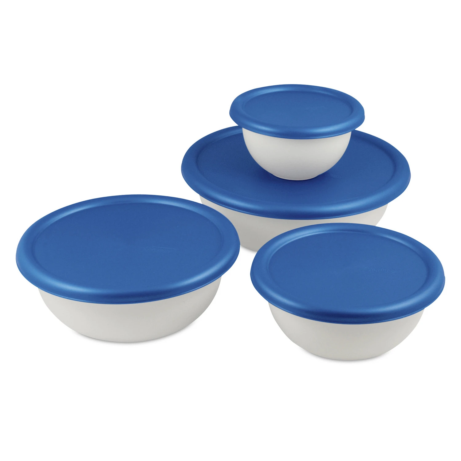 COVERED MIXING BOWL SET 8PC