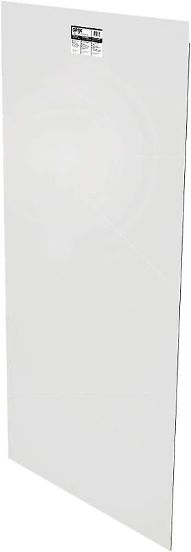 Optix 30" X 60" X 0.100" Clear Acrylic Sheet - Shatter Resistant