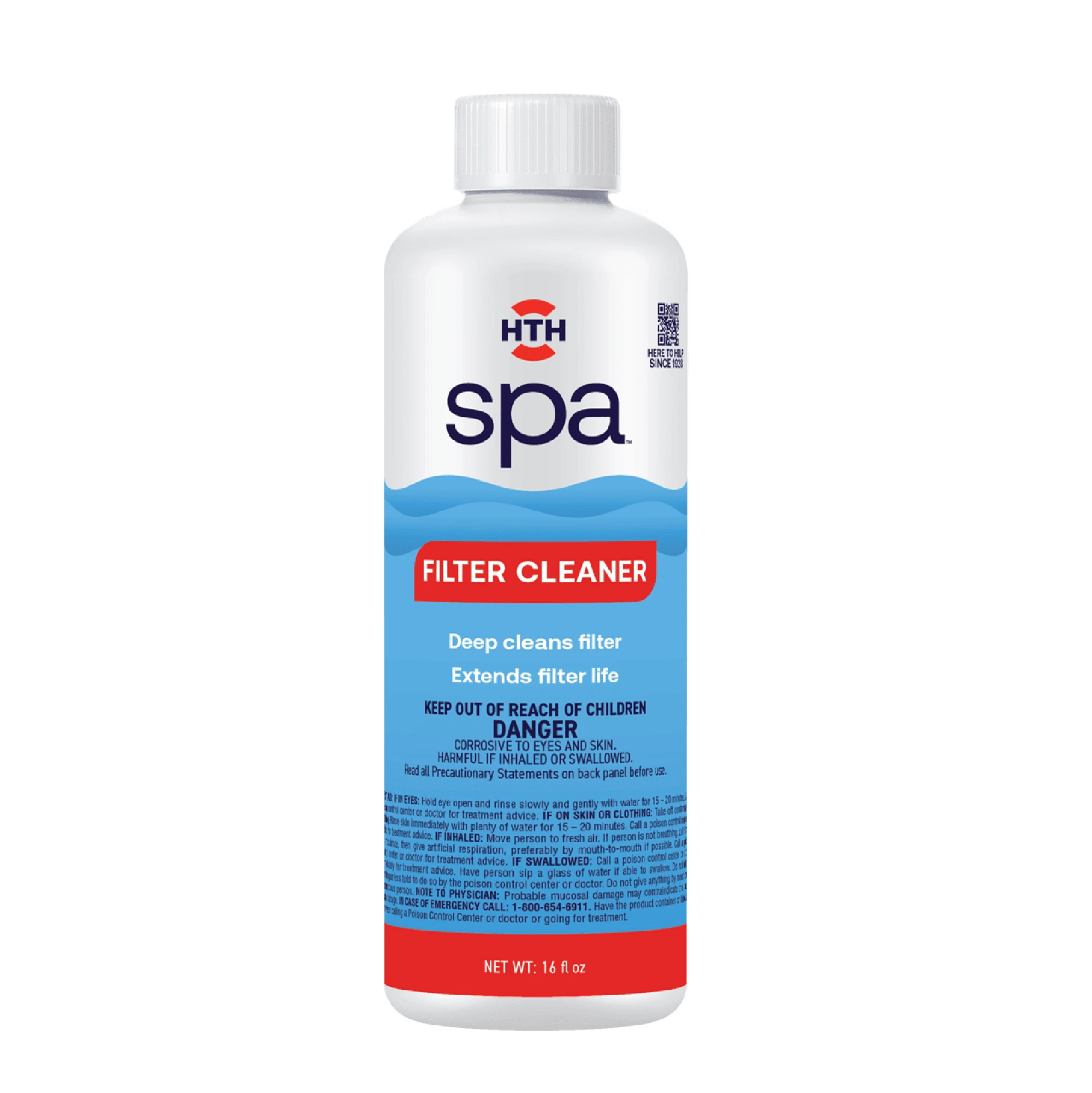 HTH Spa Liquid Filter Cleaner 16 oz