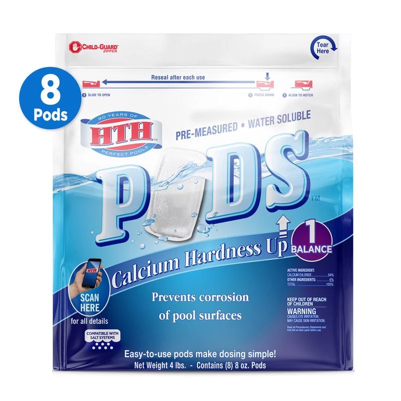 Pool Calcium Hardness Pods, 4-Lbs.