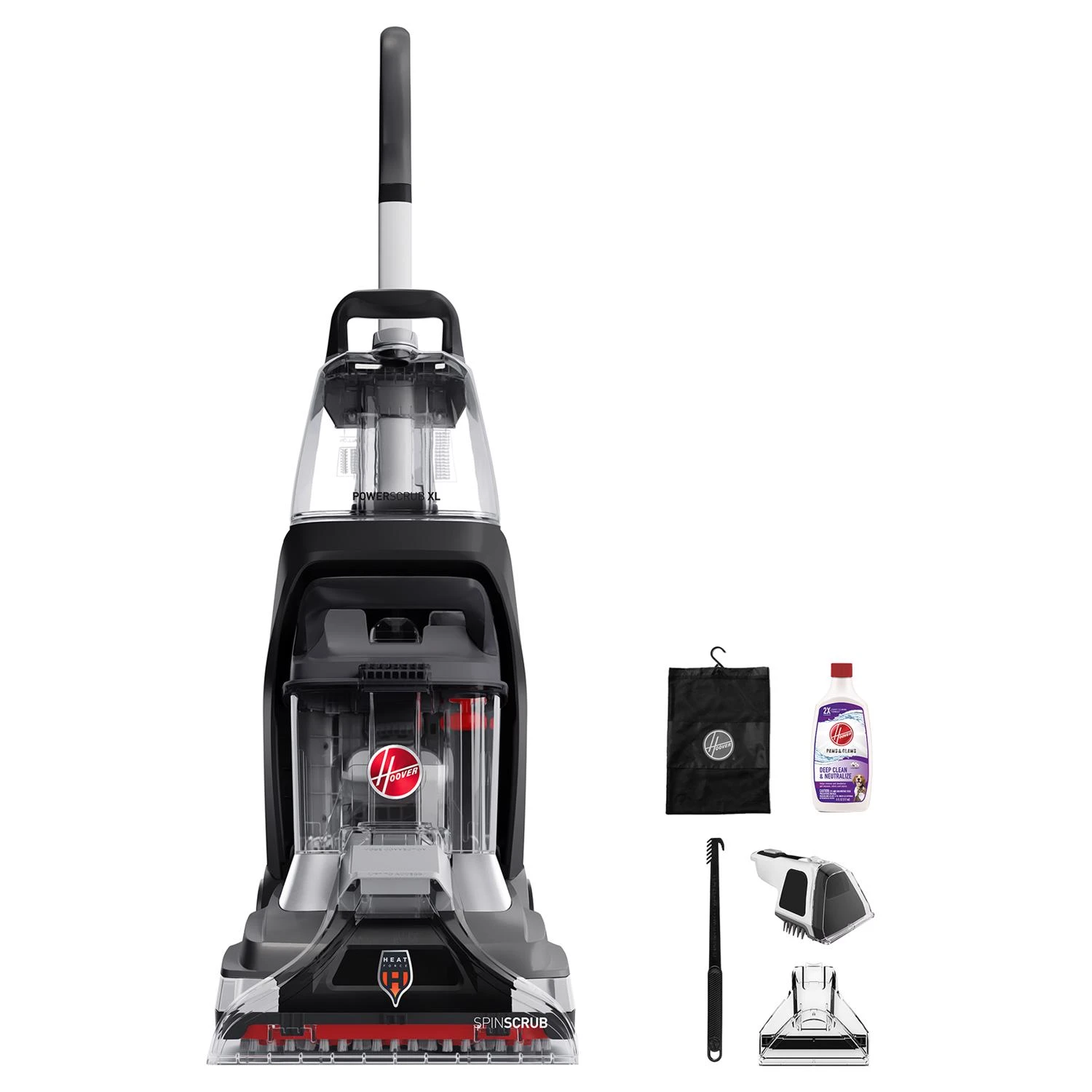 Powerscrub Xl Pet Carpet Washer, Model Fh68002v, 10a, 0.8 Gal Capacity