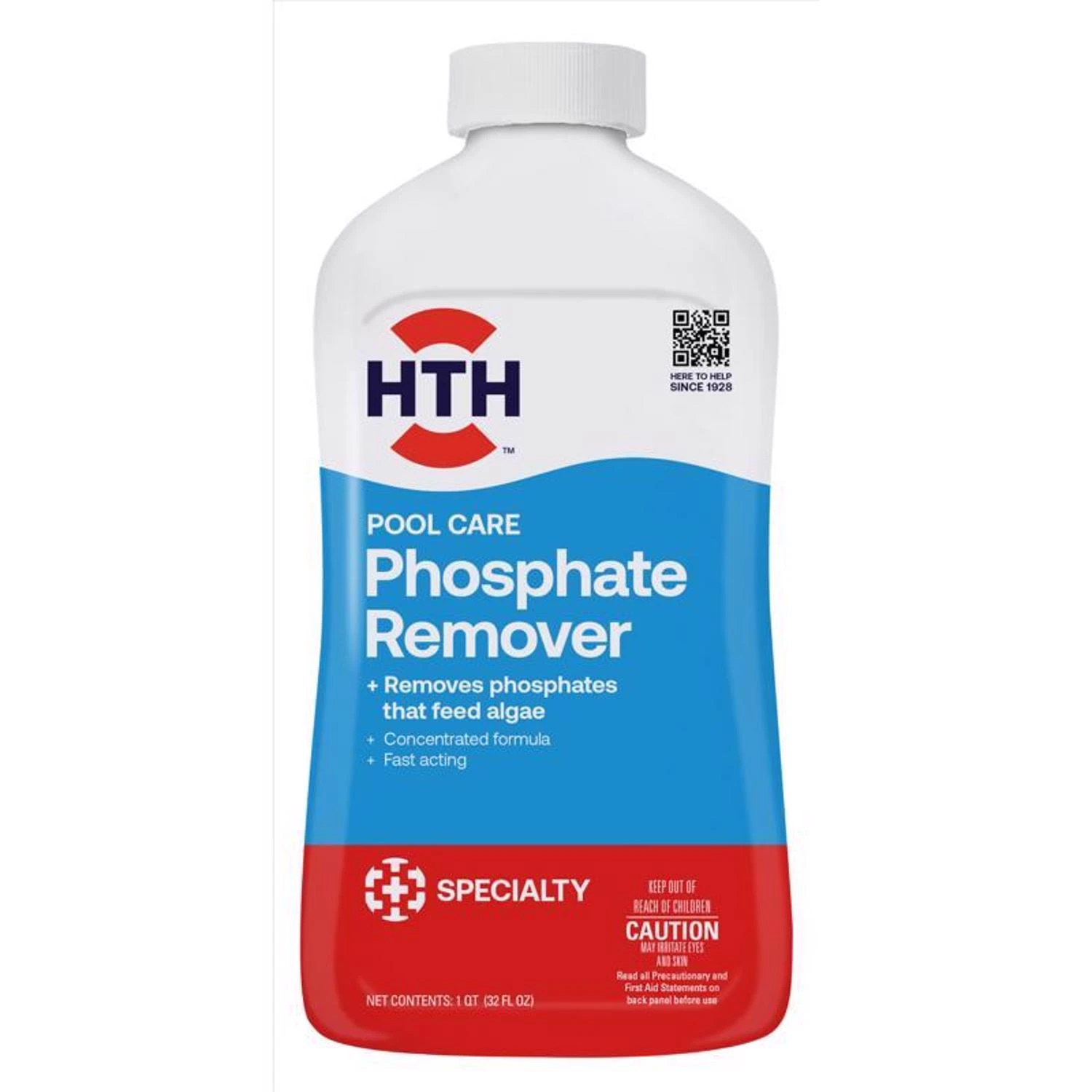 Pool Care 1 Qt. Liquid Phosphate Remover - 3-in-1 Formula
