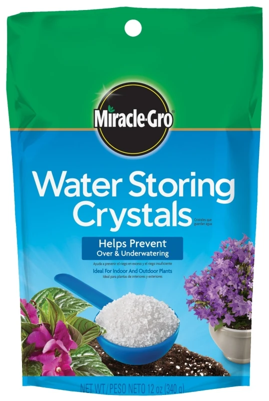 12 Oz. Water Storing Crystals For Indoor & Outdoor Plants