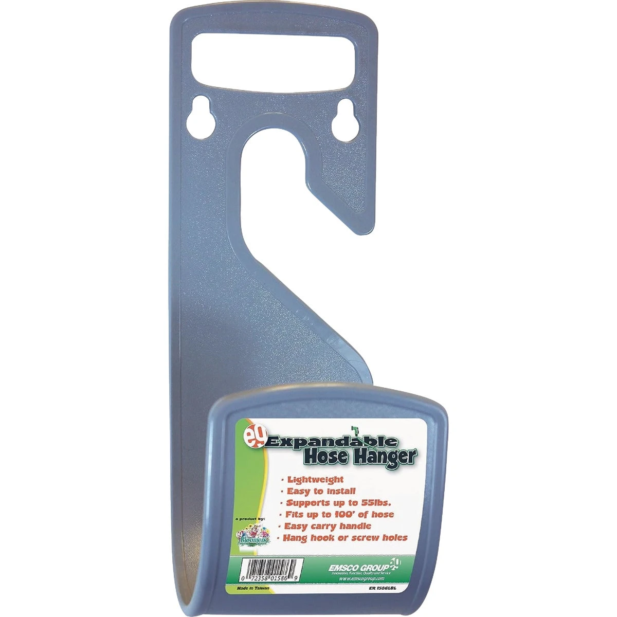 Spigot Mounted Expandable Hose Hanger For Up To 100 Feet Of Hose
