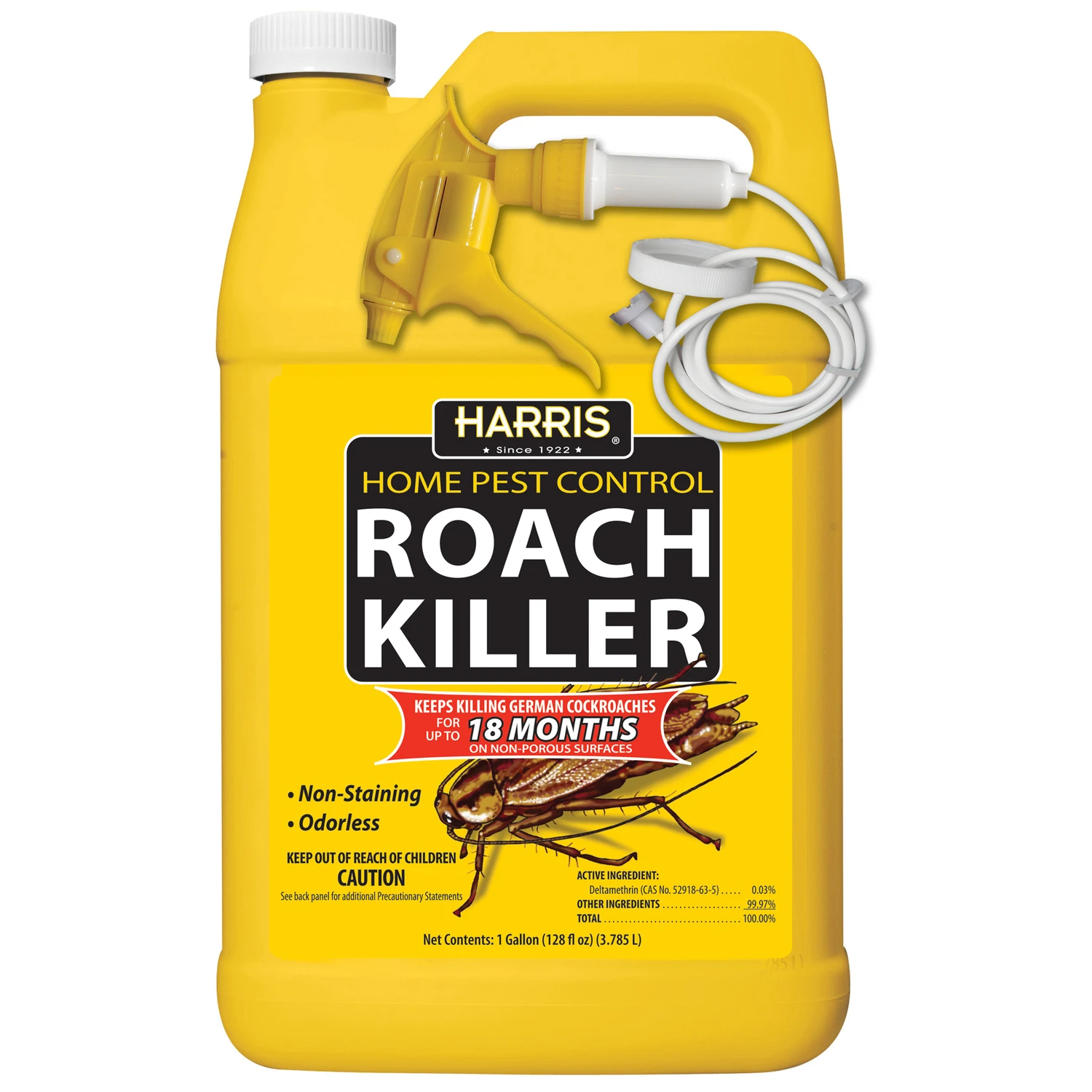 1 Gallon Ready To Use Trigger Spray Roach Killer - Deltamethrin Formula