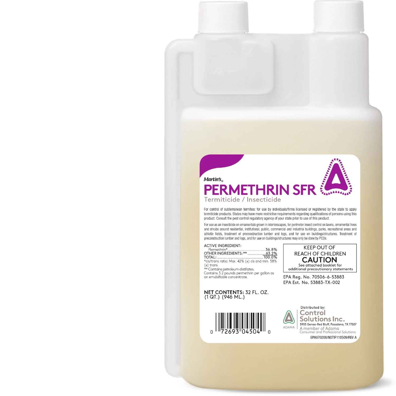 Permethrin Sfr 1 Quart Concentrate Termite Killer - Professional Strength Insecticide