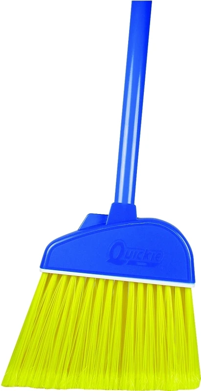 Advant-edge Sweep-keeper Angle-cut Kitchen Broom, 10 In. Wide, Steel Handle